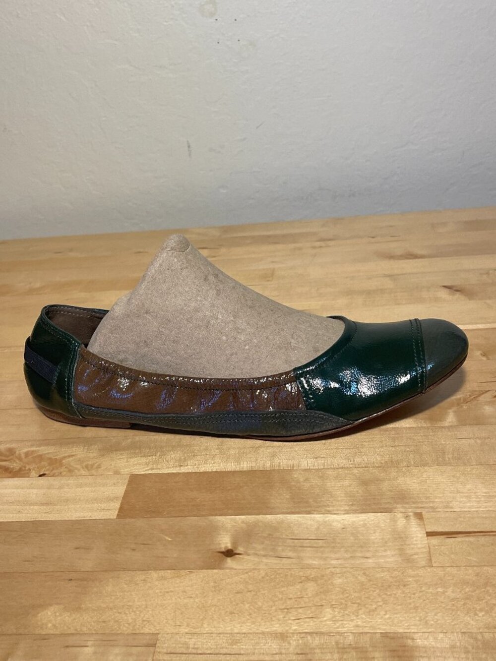 Marni Color-block Patent Leather Ballet Flats